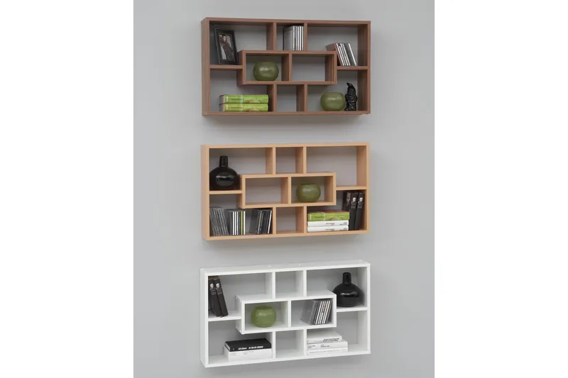 Seinähylly Reeves 85 cm - Valkoinen - Säilytys - Hylly - Seinähylly