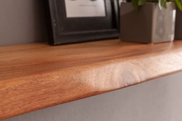 Seinähylly Rong 80x25 cm - Puu/Luonnonväri - Säilytys - Hylly - Seinähylly