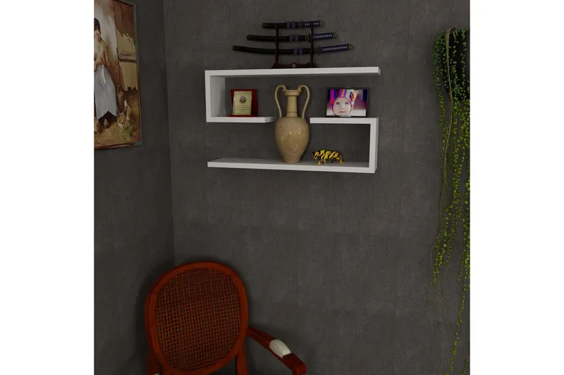 Seinähylly Tessie 60 cm - Säilytys - Hylly - Seinähylly