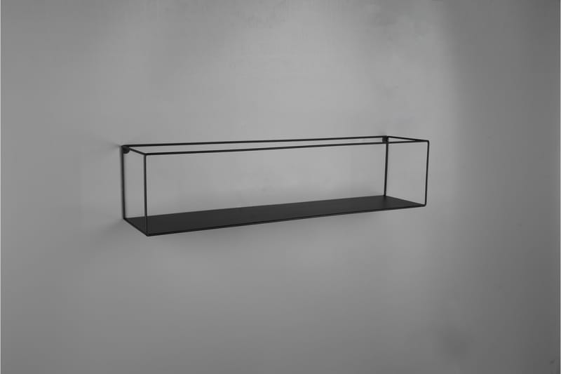 Seinähylly Tinka 2 kpl 65x15x15 cm Musta - Mirrors and more - Säilytys - Hylly - Seinähylly
