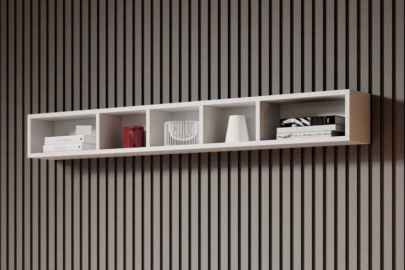 Seinähylly Torrao 19x169 cm - Valkoinen - Säilytys - Hylly - Seinähylly