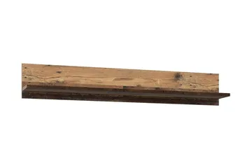 Seinähylly Treknow 160 cm - Ruskea - Säilytys - Hylly - Seinähylly