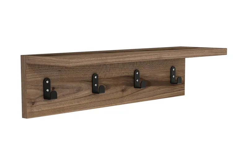 Seinähylly Tyrsberget 60 cm, Ruskea