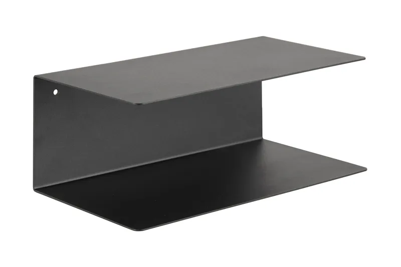 Seinähylly Undercliff 35 cm, Musta