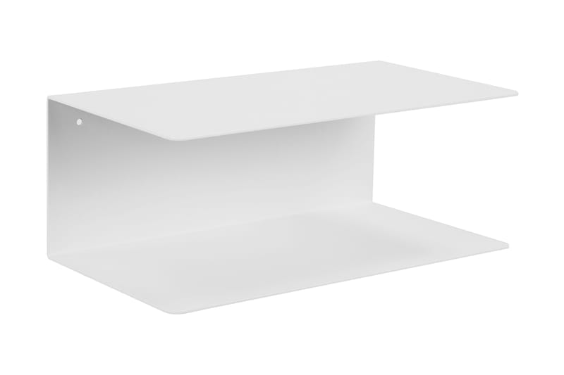 Seinähylly Undercliff 35 cm, Valkoinen