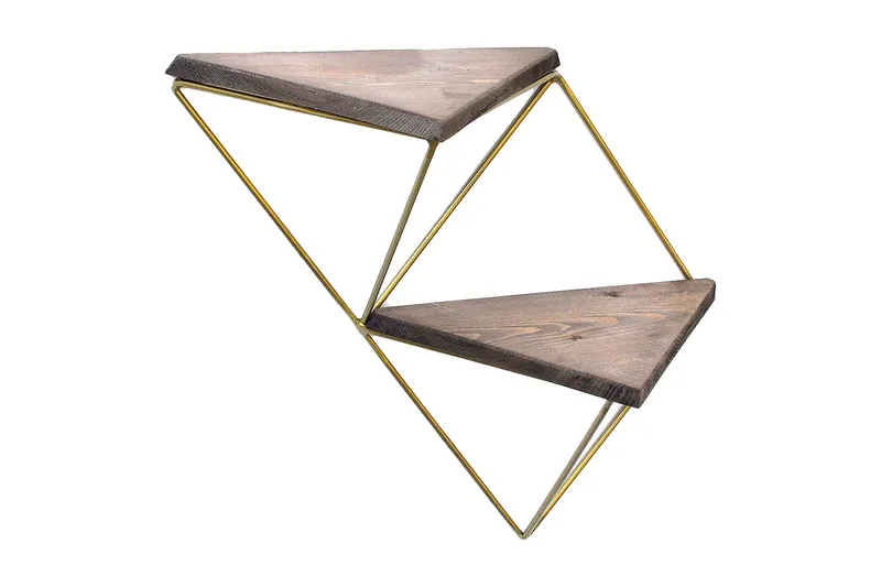 Seinähylly Urgby 30x33 cm, Ruskea