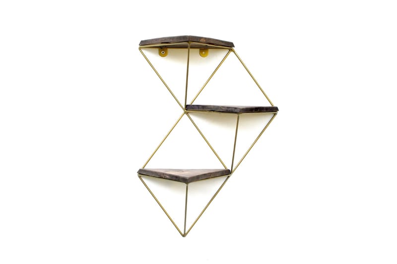 Seinähylly Urgby 34x45 cm - Ruskea - Säilytys - Hylly - Seinähylly