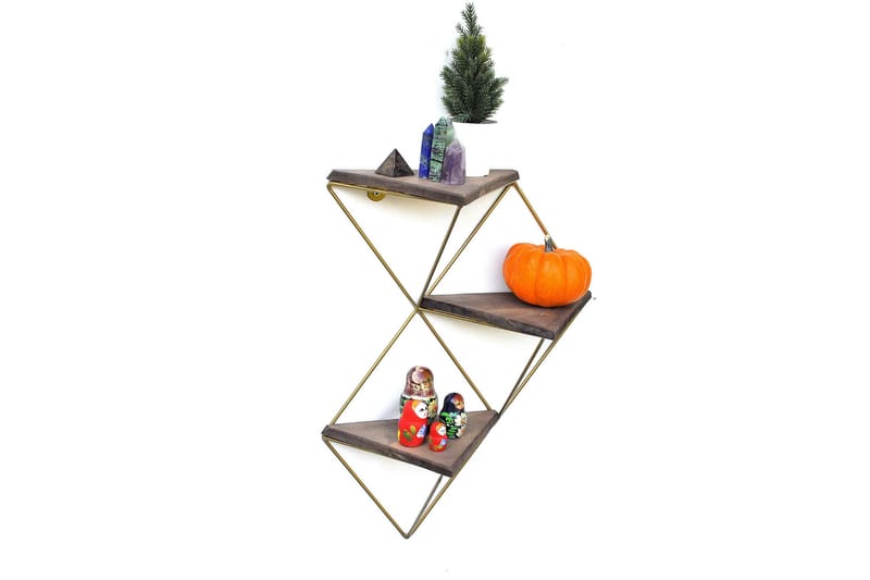 Seinähylly Urgby 34x45 cm - Ruskea - Säilytys - Hylly - Seinähylly