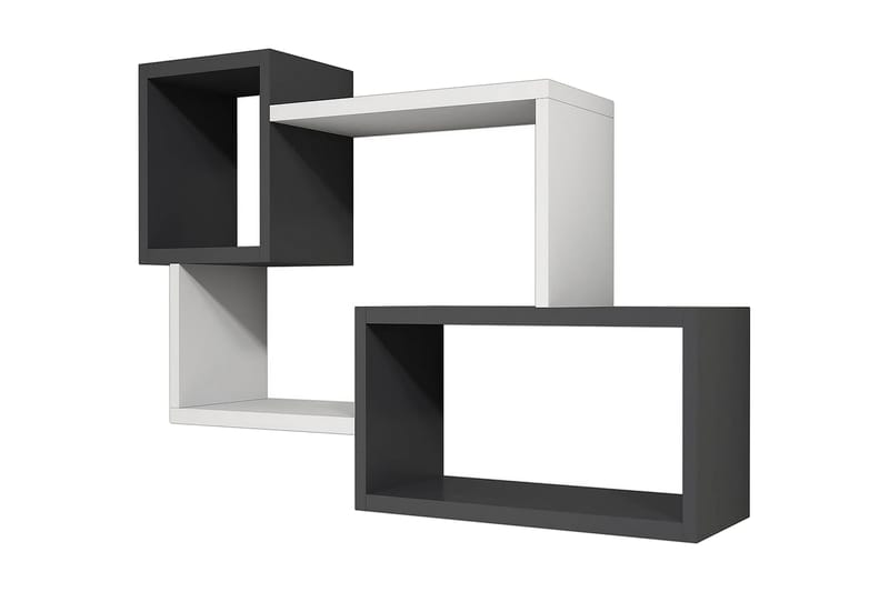 Seinähylly Urgby 90,6x51 cm, Valkoinen