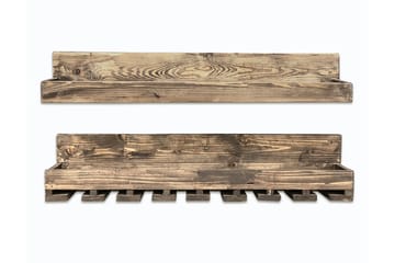 Seinähylly Urgby 90x13 cm - Ruskea - Säilytys - Hylly - Seinähylly