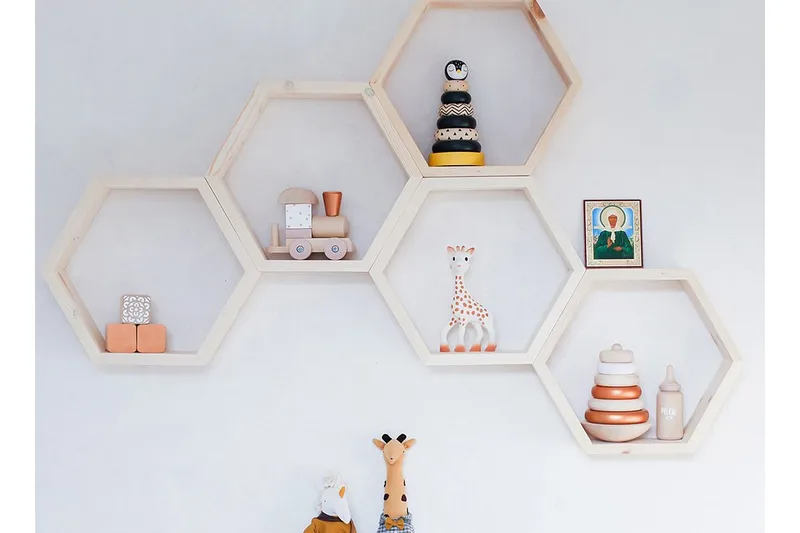 Seinähylly Valid 36 cm, Ruskea