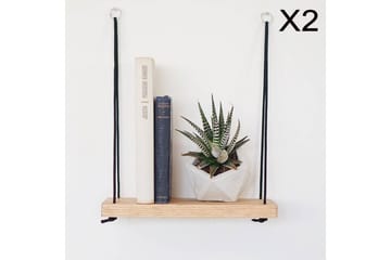 Seinähylly Valid 40 cm - Ruskea - Säilytys - Hylly - Seinähylly