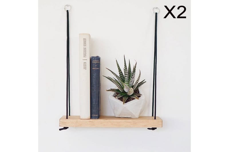 Seinähylly Valid 40 cm - Ruskea - Säilytys - Hylly - Seinähylly