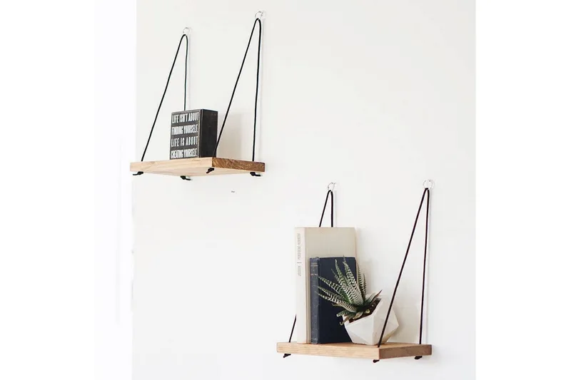 Seinähylly Valid 40 cm, Ruskea