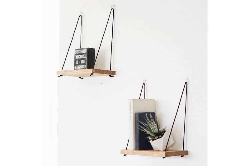 Seinähylly Valid 40 cm, Ruskea