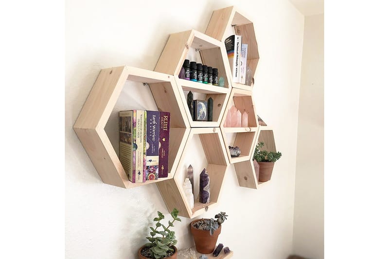 Seinähylly Valid 42 cm - Ruskea - Säilytys - Hylly - Seinähylly