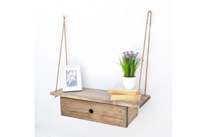 Seinähylly Valid 60 cm - Ruskea - Säilytys - Hylly - Seinähylly