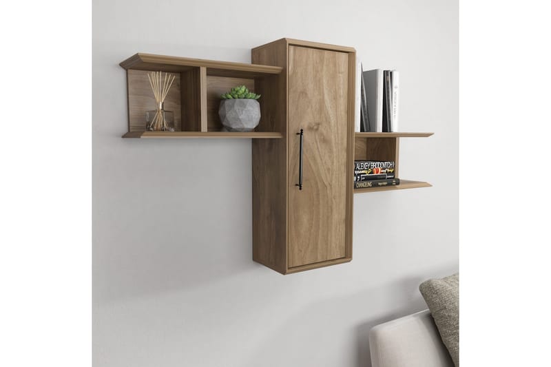 Seinähylly Violaceae 118,6x51,8 cm - Ruskea - Säilytys - Hylly - Seinähylly