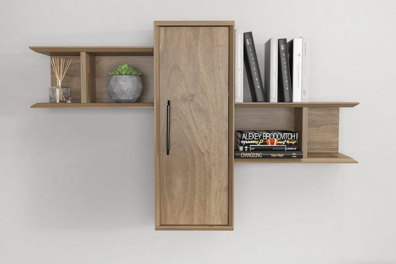 Seinähylly Violaceae 118,6x51,8 cm - Ruskea - Säilytys - Hylly - Seinähylly