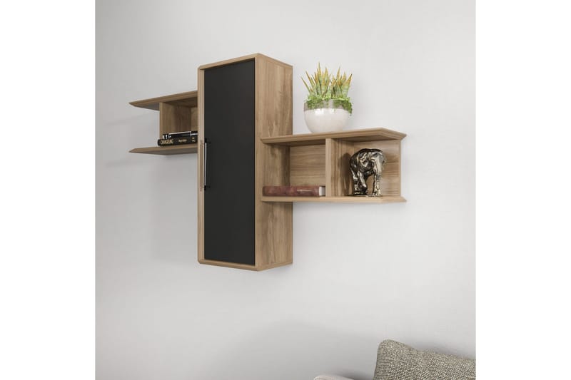 Seinähylly Violaceae 118,6x51,8 cm - Ruskea - Säilytys - Hylly - Seinähylly