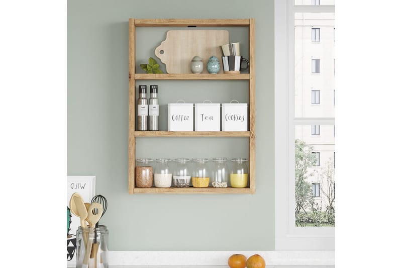 Seinähylly Violaceae 43,2x60 cm - Vihreä - Säilytys - Hylly - Seinähylly