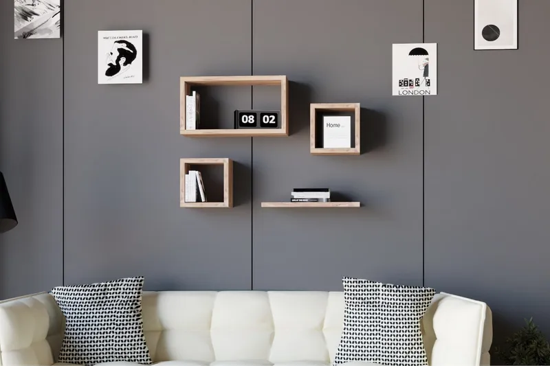 Seinähylly Zakkum 40x44 cm, Vihreä