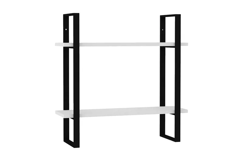 Seinähylly Zakkum 70x70 cm, Valkoinen