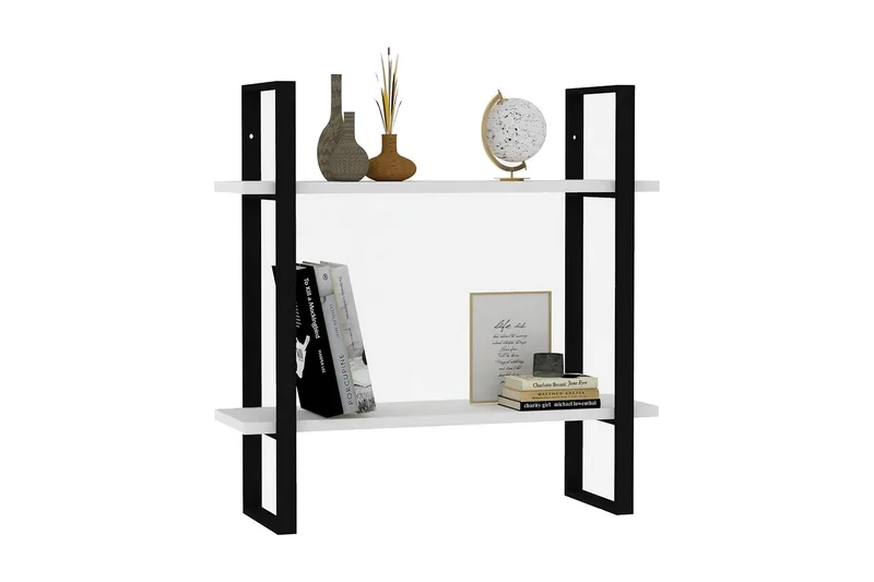 Seinähylly Zakkum 70x70 cm - Valkoinen - Säilytys - Hylly - Seinähylly