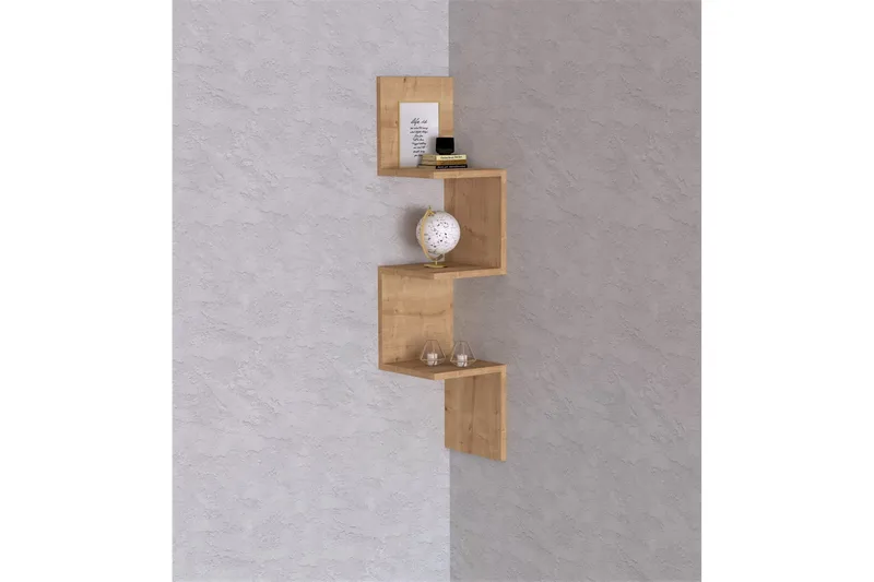 Seinähylly Zikazak 25x25 cm - Sininen - Säilytys - Hylly - Seinähylly