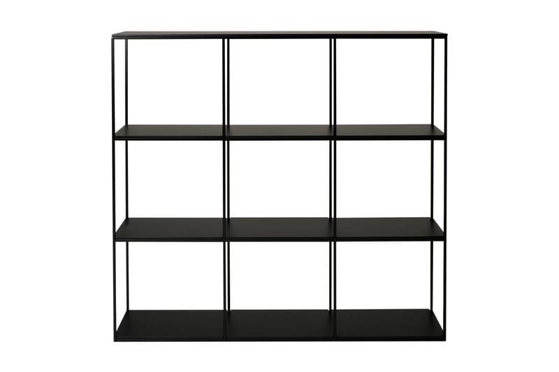 Seinähylly Pharms 25 cm - Musta - Säilytys - Hylly - Kirjahylly