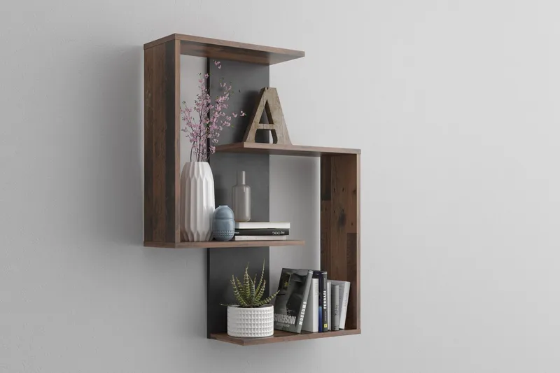 Seinähylly Podulka 44 cm, Ruskea