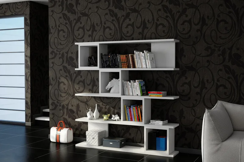 Seinähylly Paulina - Säilytys - Hylly - Kirjahylly