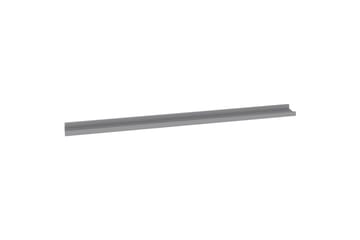 Seinähyllyt 2 kpl harmaa 115x9x3 cm - Säilytys - Hylly - Seinähylly