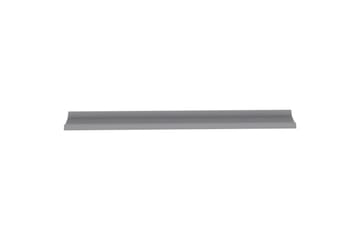 Seinähyllyt 2 kpl harmaa 115x9x3 cm - Säilytys - Hylly - Seinähylly
