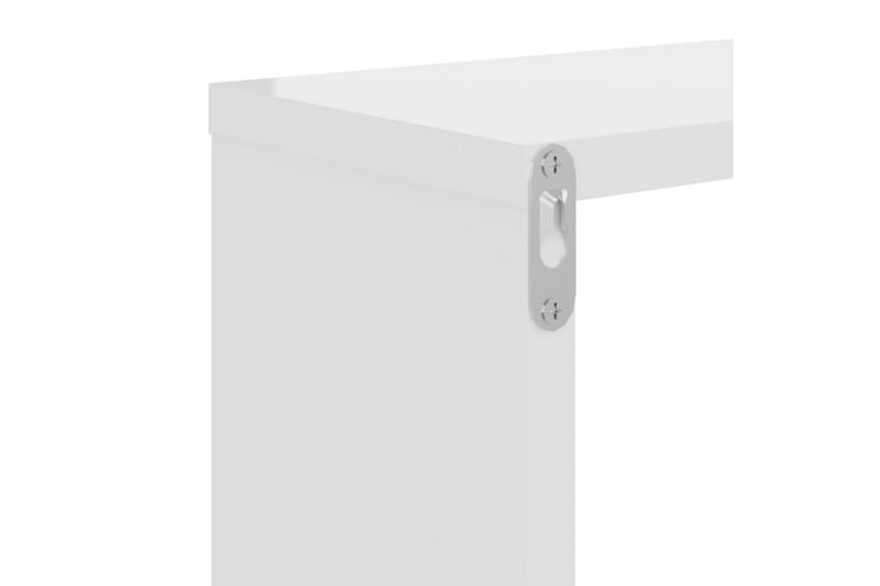 Seinähyllyt 2 kpl korkeakiilto 100x15x20 cm - Säilytys - Hylly - Seinähylly