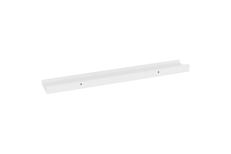 Seinähyllyt 4 kpl valkoinen 60x9x3 cm - Valkoinen - Säilytys - Hylly - Seinähylly