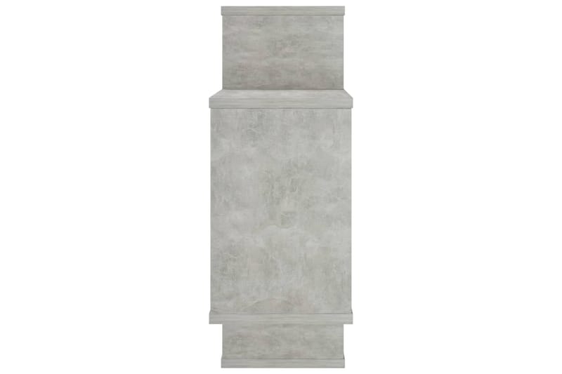 Seinähyllyt betoninharmaa 104x20x60 cm lastulevy - Harmaa - Säilytys - Hylly - Seinähylly