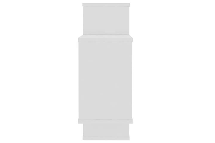 Seinähyllyt korkeakiilto valkoinen 104x20x60 cm lastulevy - Valkoinen - Seinähylly - Keittiöhylly - Hylly