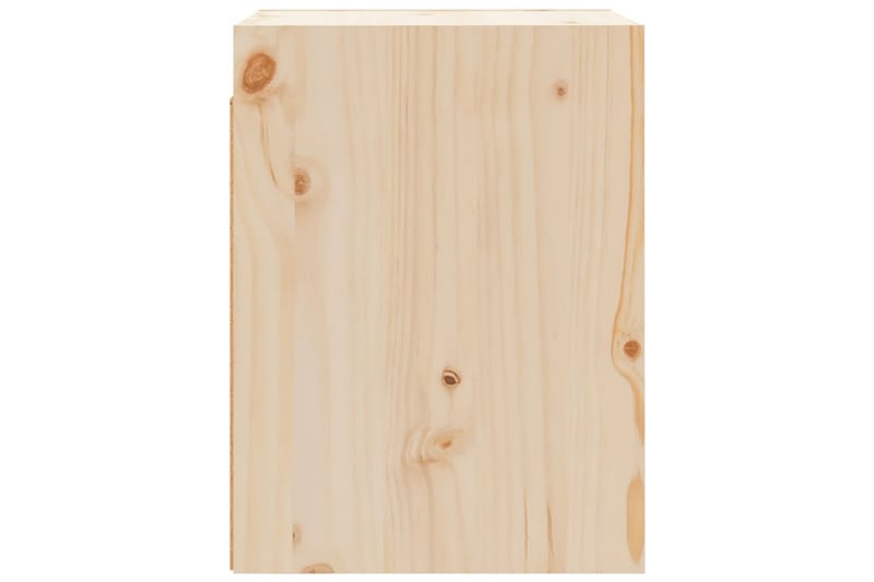 Seinäkaapit 2 kpl 30x30x40 cm täysi mänty - Ruskea - Säilytys - Hylly - Seinähylly