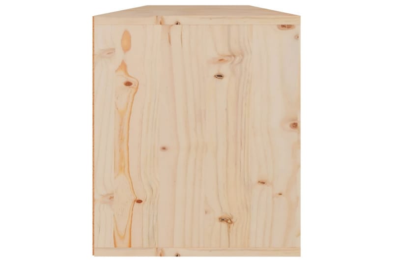 Seinäkaapit 2 kpl 60x30x35 cm täysi mänty - Ruskea - Säilytys - Hylly - Seinähylly