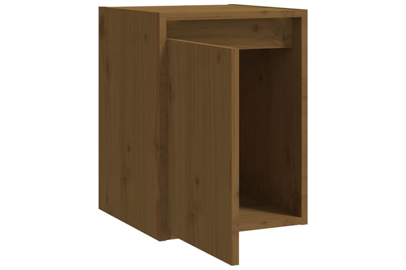 Seinäkaapit 2 kpl hunajanruskea 30x30x40 cm täysi mänty - Ruskea - Säilytys - Hylly - Seinähylly