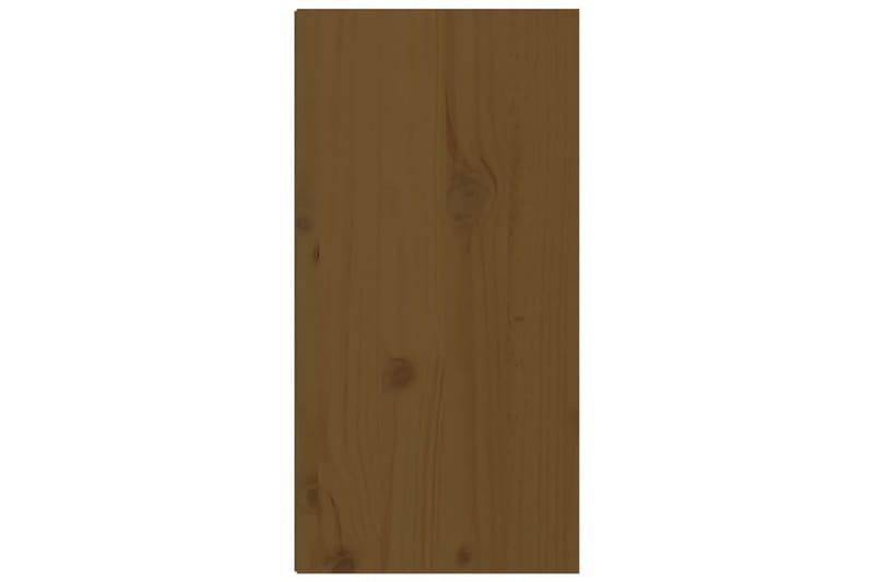 Seinäkaapit 2 kpl hunajanruskea 30x30x60 cm täysi mänty - Ruskea - Säilytys - Hylly - Seinähylly