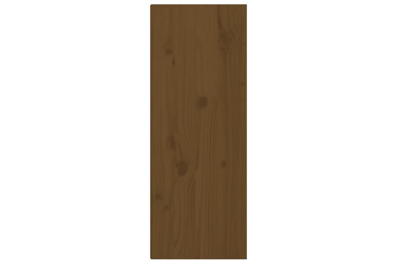 Seinäkaapit 2 kpl hunajanruskea 30x30x80 cm täysi mänty - Ruskea - Säilytys - Hylly - Seinähylly