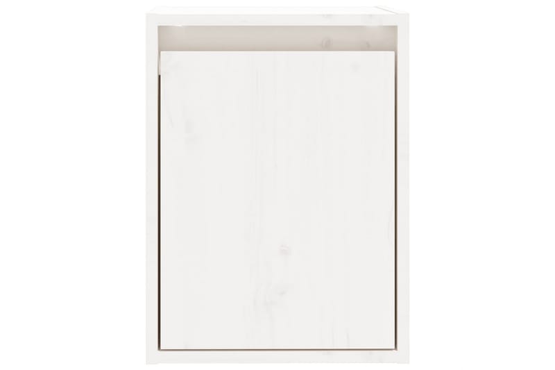 Seinäkaapit 2 kpl valkoinen 30x30x40 cm täysi mänty - Valkoinen - Säilytys - Hylly - Seinähylly
