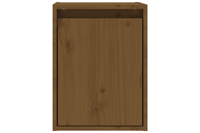 Seinäkaappi hunajanruskea 30x30x40 cm täysi mänty - Ruskea - Säilytys - Hylly - Seinähylly