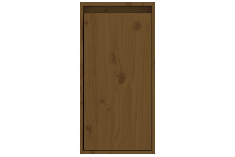 Seinäkaappi hunajanruskea 30x30x60 cm täysi mänty - Ruskea - Säilytys - Hylly - Seinähylly