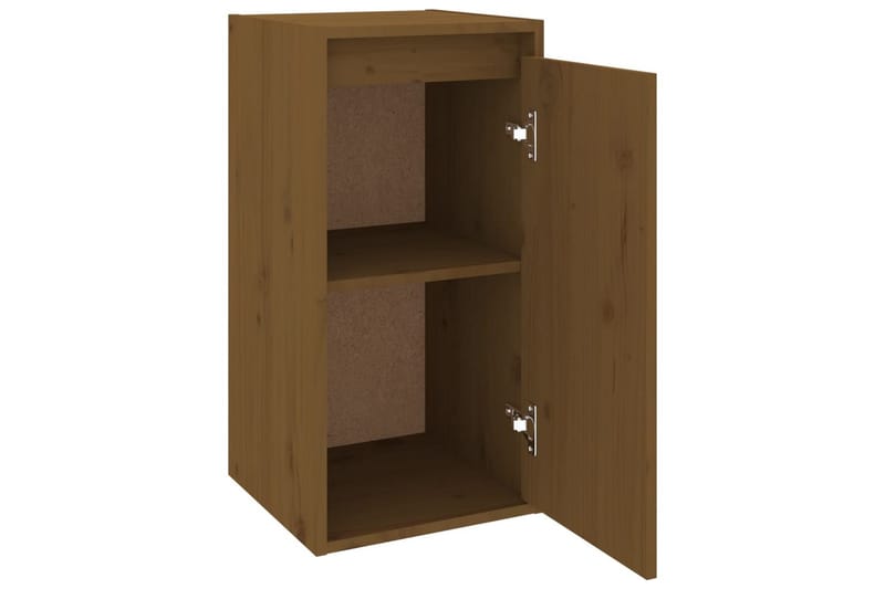 Seinäkaappi hunajanruskea 30x30x60 cm täysi mänty - Ruskea - Säilytys - Hylly - Seinähylly