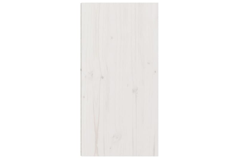 Seinäkaappi valkoinen 30x30x60 cm täysi mänty - Valkoinen - Säilytys - Hylly - Seinähylly