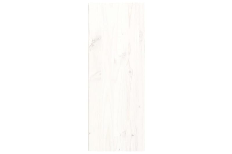 Seinäkaappi valkoinen 30x30x80 cm täysi mänty - Valkoinen - Säilytys - Hylly - Seinähylly