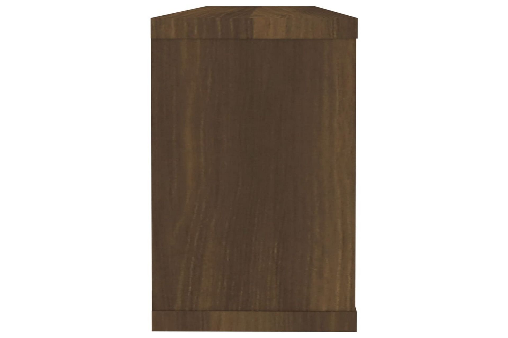 Seinäkuutiohyllyt 6 kpl ruskea tammi 60x15x23 cm tekninen pu - Ruskea - Säilytys - Hylly - Seinähylly